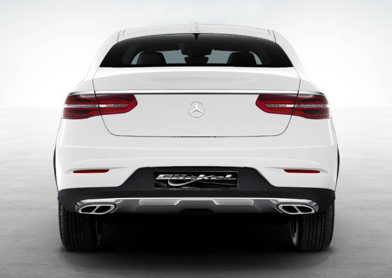 GLE C292 AMG Sport Auspuff Look 