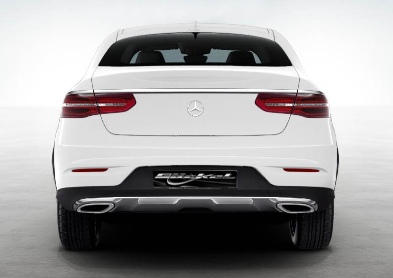 GLE C292 AMG Sport Auspuff Look 