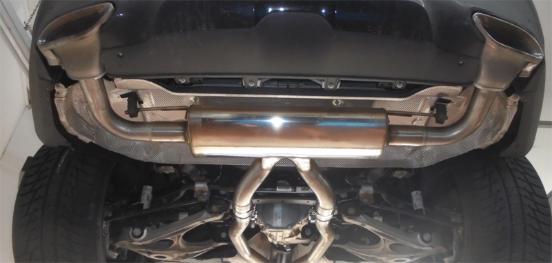 GLE C292 AMG Sport Auspuff Look