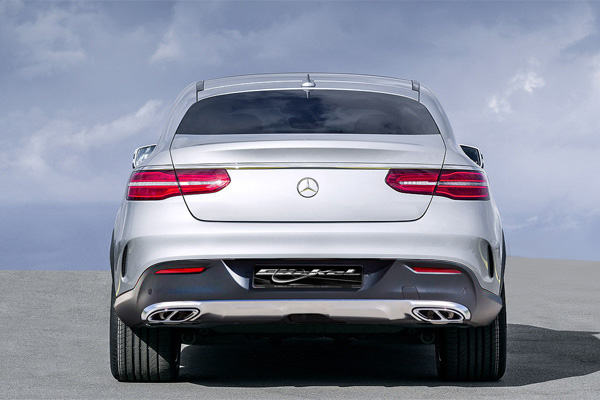 GLE C292 AMG Sport Auspuff Look 