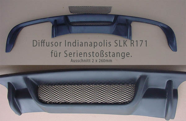 SLK R171 Diffusor Heckblende Mercedes Benz